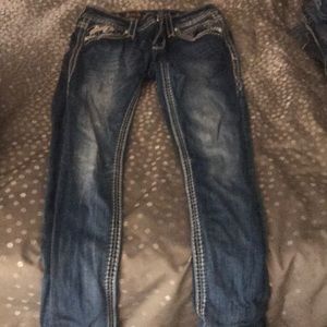 Rock and revival jeans, skinny